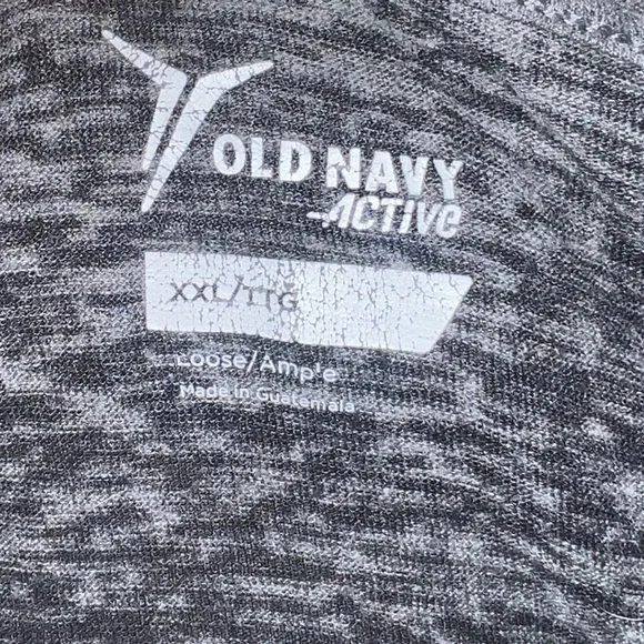 Old navy- black hooded long sleeve shirt - Picture 5 of 5
